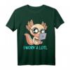 Lustiges Axolotl T-Shirt für Unternehmer, Freelancer & Büroarbeiter - Geschenkidee für Geburtstag & Weihnachten für Axolotl Fans