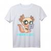 Lustiges Axolotl T-Shirt für Unternehmer, Freelancer & Büroarbeiter - Geschenkidee für Geburtstag & Weihnachten für Axolotl Fans