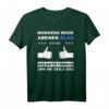 Unternehmensgründung Morgens müde abends blau T-Shirt – Motivationsgeschenk für Gründer, Selbstständige & Startups