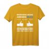 Unternehmensgründung Morgens müde abends blau T-Shirt – Motivationsgeschenk für Gründer, Selbstständige & Startups