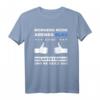 Unternehmensgründung Morgens müde abends blau T-Shirt – Motivationsgeschenk für Gründer, Selbstständige & Startups