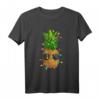 Lustiges Weihnachts-T-Shirt mit Ananas, Sonnenbrille & Palmen - Tropisches Urlaubs-Design für Weihnachten