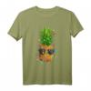 Lustiges Weihnachts-T-Shirt mit Ananas, Sonnenbrille & Palmen - Tropisches Urlaubs-Design für Weihnachten