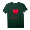Valentinstag Geschenk für Sie - Herz Luftballon Rot und Liebe T-Shirt als romantische Überraschung für Partnerin, Verlobte, Ehefrau