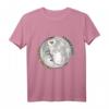 Ich liebe Dich bis zum Mond und zurück T-Shirt – Romantisches Valentinstag Geschenk für Partner, Ehefrau & Ehemann