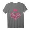 Love - Liebe - Herz Valentinstag Geschenkidee T-Shirt für Damen & Herren | Romantisches Motiv für Partner, Familie & besondere Anlässe