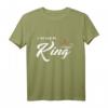 Paar T-Shirt Ich bin Ihr König - Lustiges Partner-Shirt für Valentinstag, Jahrestag & Liebesgeschenk mit King & Queen Design