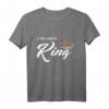 Paar T-Shirt Ich bin Ihr König - Lustiges Partner-Shirt für Valentinstag, Jahrestag & Liebesgeschenk mit King & Queen Design