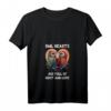 Owl Hearts are Full of Hoot & Love Valentinstag T-Shirt mit V-Ausschnitt – Romantisches Tiermotive-Shirt für Verliebte