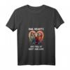 Owl Hearts are Full of Hoot & Love Valentinstag T-Shirt mit V-Ausschnitt – Romantisches Tiermotive-Shirt für Verliebte