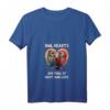 Owl Hearts are Full of Hoot & Love Valentinstag T-Shirt mit V-Ausschnitt – Romantisches Tiermotive-Shirt für Verliebte