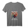 Owl Hearts are Full of Hoot & Love Valentinstag T-Shirt mit V-Ausschnitt – Romantisches Tiermotive-Shirt für Verliebte