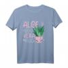 Funny Aloe You Vera Much Valentinstag T-Shirt – Humoriges Liebesbeweis für Aloe Vera Fans und Pflanzenliebhaber