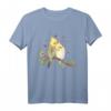 Nymphensittiche Liebesvögel Valentinstag T-Shirt für Paare - Niedliches Vogel-Design für Liebe & Freunde