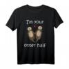 Otter Partner Liebe Valentinstag T-Shirt für Paare – Romantisches Geschenk zum Valentinstag & Beziehungsgeschenk