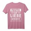 Positiv auf Liebe getestet Valentinstag T-Shirt für Paare - Geschenkidee für Damen und Herren, Verlobte, Ehepartner, Hochzeit & Hochzeitstag