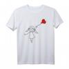 Bestes Valentinstagsgeschenk T-Shirt mit rotem Ballon – Romantisches Liebesgeschenk für den Partner
