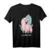 I LLOVE YOU Llama Alpaka Liebe Lama Päärchen Valentinstag T-Shirt – Romantisches Tiermotiv für Paare & Tierliebhaber