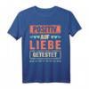 Positiv auf Liebe getestet Valentinstag T-Shirt für Paare – Romantisches Geschenk für Damen und Herren zum Hochzeitstag & Verlobung
