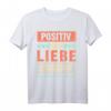 Positiv auf Liebe getestet Valentinstag T-Shirt für Paare – Romantisches Geschenk für Damen und Herren zum Hochzeitstag & Verlobung