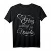 Mein Herz Schlägt Für Ursula - Personalisiertes Valentinstag & Hochzeitstag T-Shirt für Verlobten oder Ehemann