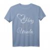 Mein Herz Schlägt Für Ursula - Personalisiertes Valentinstag & Hochzeitstag T-Shirt für Verlobten oder Ehemann