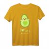 Herren Avocado Pärchen Ich liebe Sie Partner Valentinstags Geschenk T-Shirt - Romantisches Paarshirt für Verliebte zum Valentinstag & Jahrestag