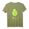 Herren Avocado Pärchen Ich liebe Sie Partner Valentinstags Geschenk T-Shirt - Romantisches Paarshirt für Verliebte zum Valentinstag & Jahrestag