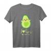 Herren Avocado Pärchen Ich liebe Sie Partner Valentinstags Geschenk T-Shirt - Romantisches Paarshirt für Verliebte zum Valentinstag & Jahrestag