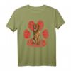 Bordeauxdoggen Valentinstag Pfote T-Shirt – Lustiges Hundeliebhaber Geschenk für Hunde- und Valentinstagsfans