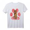 Bordeauxdoggen Valentinstag Pfote T-Shirt – Lustiges Hundeliebhaber Geschenk für Hunde- und Valentinstagsfans