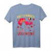 Mein Flamingo ist mein Valentine - Lustiges Heart Flamingo T-Shirt für Valentinstag und Tierliebhaber