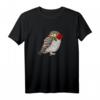 Valentinstag Eule Rose Freund Freundin Vogelfreund T-Shirt – Buntes Vogelmotiv als romantisches Geschenk für Tierliebhaber