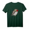 Valentinstag Eule Rose Freund Freundin Vogelfreund T-Shirt – Buntes Vogelmotiv als romantisches Geschenk für Tierliebhaber