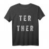 Better Together Valentinstag Passende Paare T-Shirt – Lustiges Partneroutfit für Mann und Frau, Freunde und Verliebte