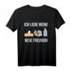 Meine neue Freundin Masturbation - Humorvolles Anti-Valentinstag T-Shirt für Singles und Junggesellen