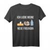 Meine neue Freundin Masturbation - Humorvolles Anti-Valentinstag T-Shirt für Singles und Junggesellen