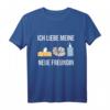 Meine neue Freundin Masturbation - Humorvolles Anti-Valentinstag T-Shirt für Singles und Junggesellen