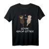 Love Each Otter Valentinstag T-Shirt – Lustiges Pärchen Geschenk mit Otter Spruch für Liebe und Jahrestag