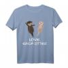 Love Each Otter Valentinstag T-Shirt – Lustiges Pärchen Geschenk mit Otter Spruch für Liebe und Jahrestag
