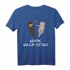 Love Each Otter Valentinstag T-Shirt – Lustiges Pärchen Geschenk mit Otter Spruch für Liebe und Jahrestag