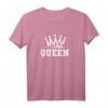King Queen Paar T-Shirt für Hochzeit, Valentinstag & Jahrestag – Romantisches Partneroutfit, lustiges Geschenk & Fotosession-Outfit