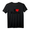 Ich liebe Taylor T-Shirt - Perfektes Valentinstagsgeschenk für Fans und Liebhaber