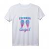 Lustiges Mein Ehemann ist mein Engel Valentinstag T-Shirt – Romantische Geschenkidee für Ihn zum Jahrestag, Hochzeitstag oder Geburtstag