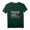 Finger Weg - Schon Vergeben T-Shirt für Vergebene - Humorvolles Valentinstagsgeschenk & Beziehungszeichen