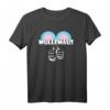 Mullemaus Kosename für Damen und Herren - Romantisches Partner T-Shirt als Geschenk für Valentinstag, Weihnachten, Geburtstag & Jahrestag