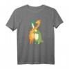 Dinosaurier und Giraffe Liebespaar T-Shirt – Süßes Tiermotiv, Valentinstag, Hochzeit & Geburtstagsgeschenk für Tier- und Dinosaurierfans