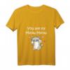 Damen Katzen Meow Verliebte Paare Liebesbeweis Valentinstag T-Shirt mit V-Ausschnitt – Perfektes Geschenk für Katzenliebhaberinnen und Verliebte
