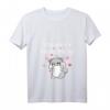 Damen Katzen Meow Verliebte Paare Liebesbeweis Valentinstag T-Shirt mit V-Ausschnitt – Perfektes Geschenk für Katzenliebhaberinnen und Verliebte