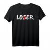 Loser Lover Gothic Halloween & Valentinstag T-Shirt – Inspirierendes Broken Emo Liebhaber-Shirt für Herzschmerz & Last-Minute Kostümideen